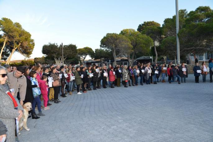 condena protesta crimen calvia