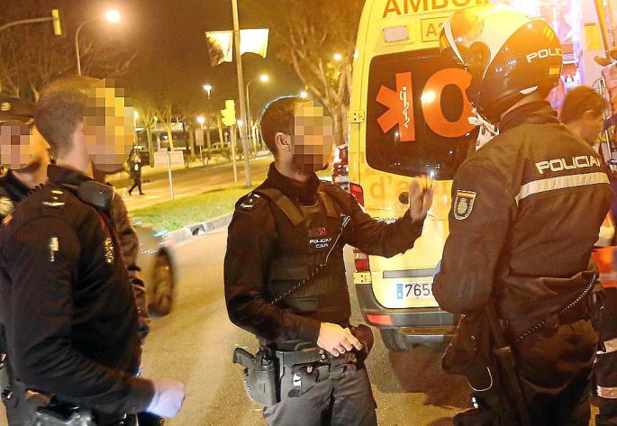 Una taxista resulta herida tras una brutal agresión de un alemán ebrio en Palma