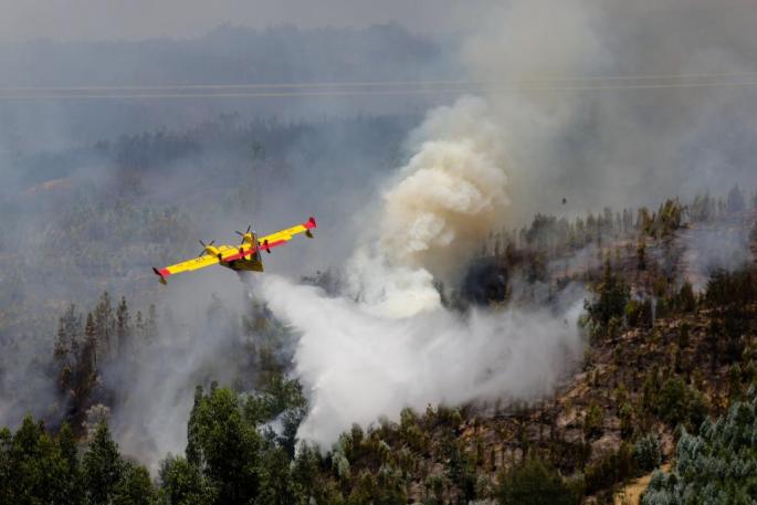 España envía dos aviones para ayudar a extinguir el incendio de Portugal