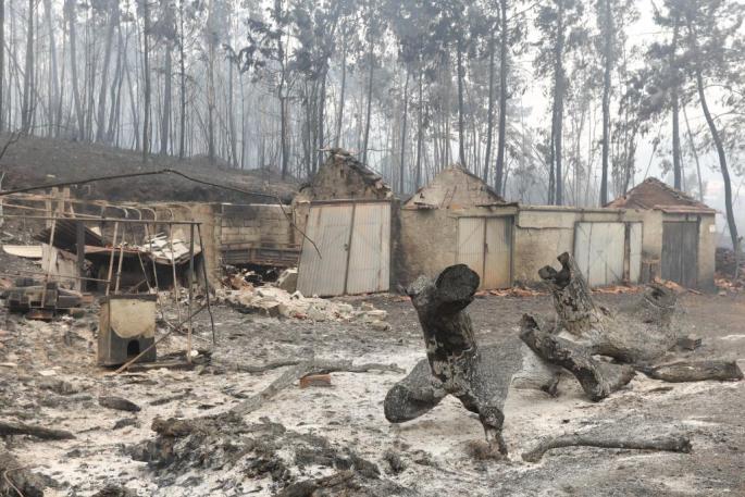 Incendio en Portugal