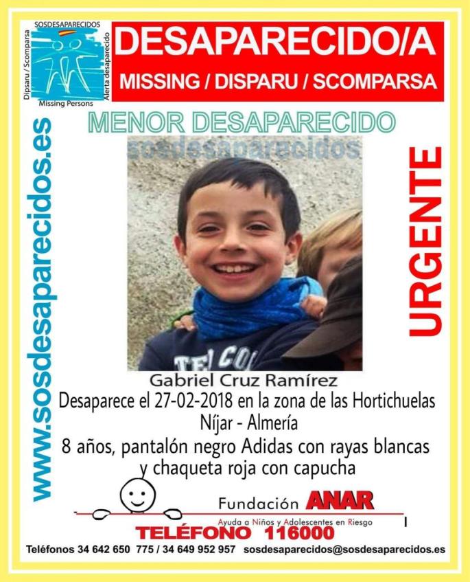 Niño desaparecido
