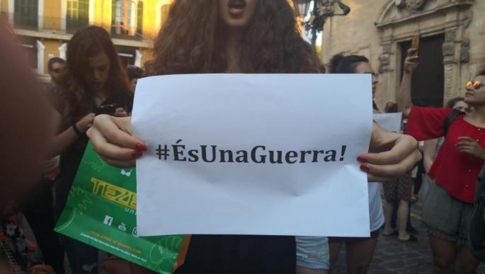 Protestas contra la libertad de la Manada