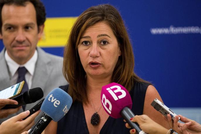 Armengol asegura que desde la Administración seguirán "vigilando" el caso de la estafa inmobiliaria