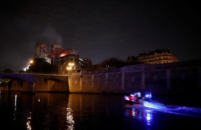 Incendio en Notre Dame