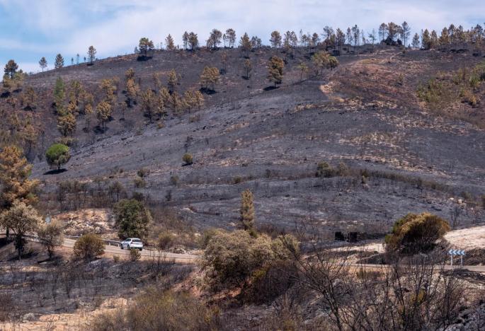 Incendio en Huelva