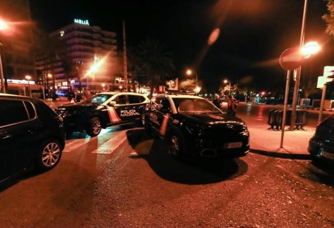 Detenido en Palma por morder al responsable de seguridad de un local de ocio