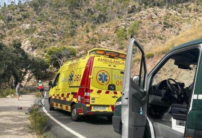 Fallece un ciclista tras sufrir un infarto mientras circulaba cerca de Betlem