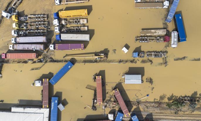 Inundaciones en Estambul