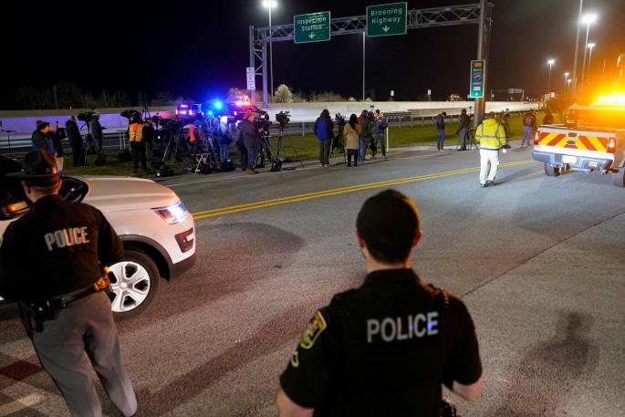 Derrumbe de un puente en Baltimore