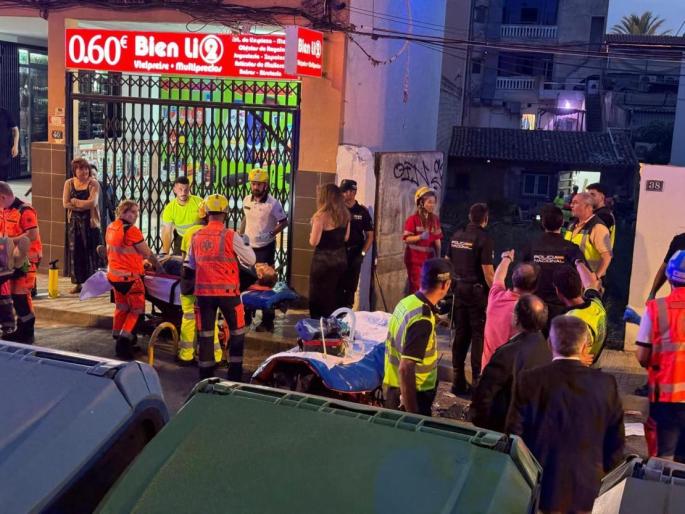 Identifican a las cuatro víctimas mortales del derrumbe de la Platja de Palma