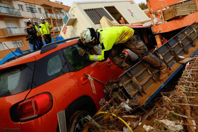 Aftermath of floods in Valencia
