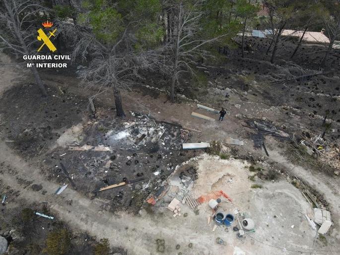 Dos imputados por provocar el incendio que arrasó en diciembre 70 hectáreas en Andratx