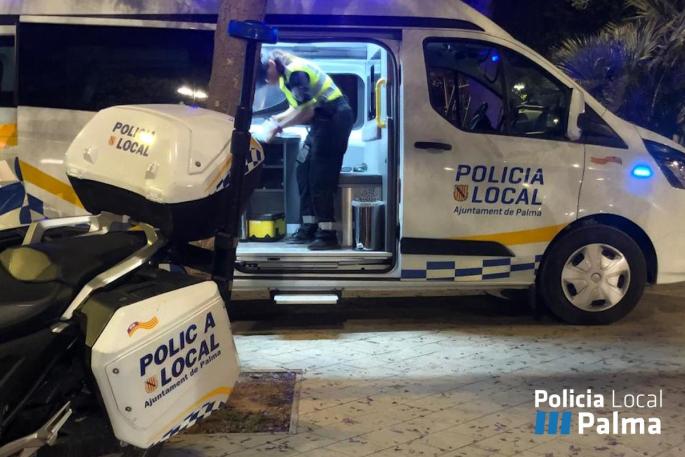 Un patinete ocupado por dos jóvenes atropella a un niño de dos años en Palma
