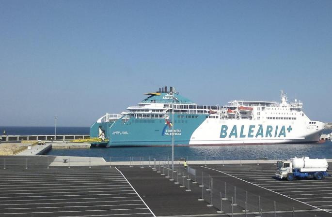 El suceso ha ocurrido en el barco Martín i Soler de Baleària.