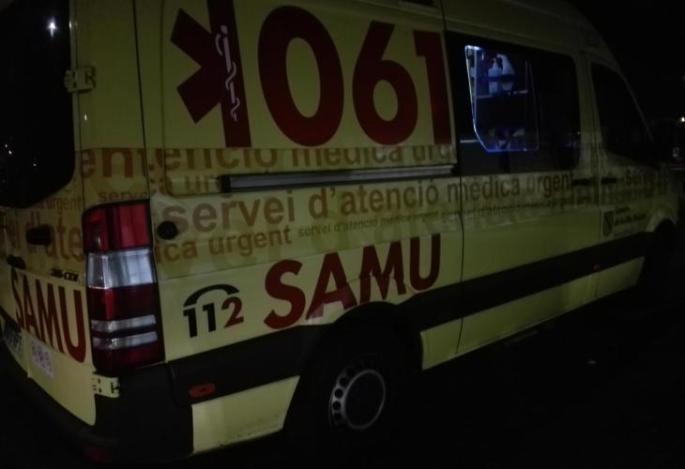 El 061 acudió al lugar de los hechos