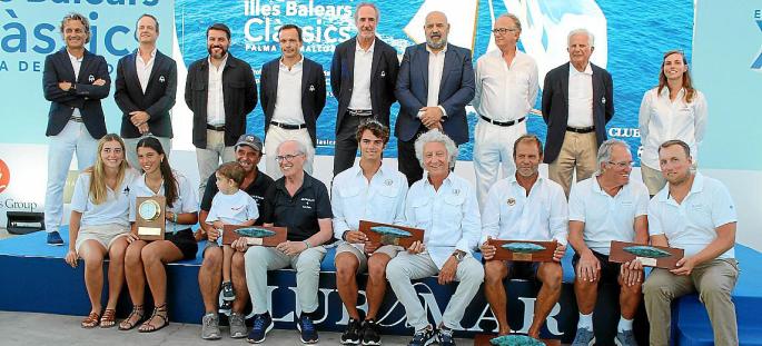 Joyas de la Náutica reciben trofeos de la regata Illes Balears Clàssics