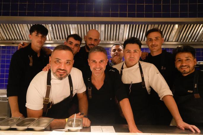 Alta cocina en BESO Beach a cuatro manos