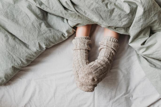 Dormir calcetines
