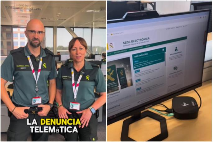 El aviso de la Guardia Civil: ya puedes denunciar desde tu casa sin necesidad de acudir al cuartel