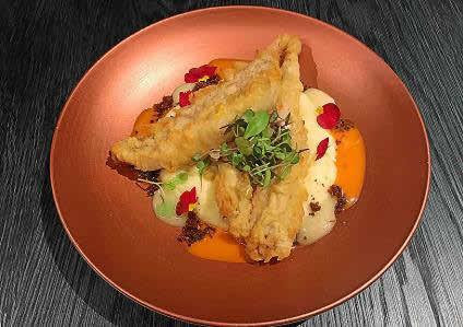 Salmonetes en tempura