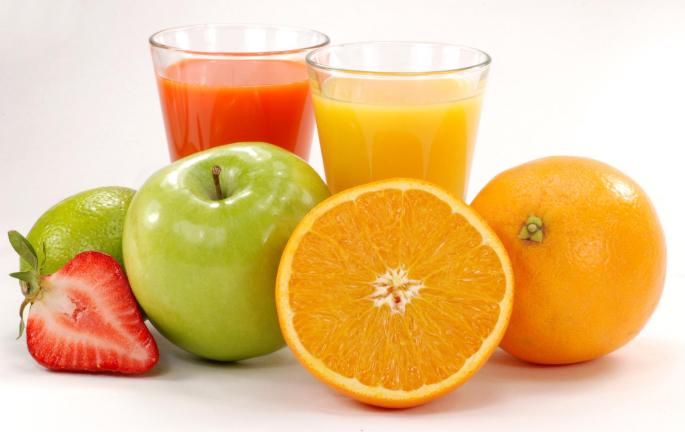 Zumo de fruta fresca.