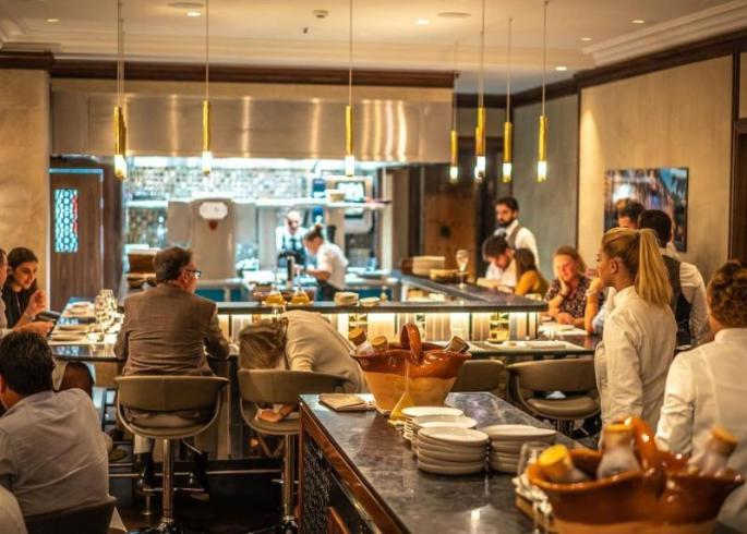 El restaurante Dins de Santi Taura en Palma.