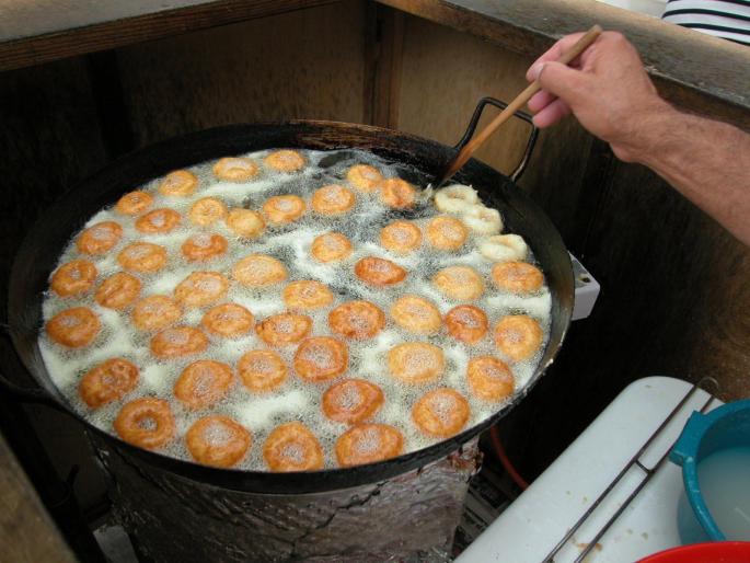 Elaboración de buñuelos