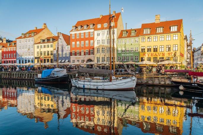 El barrio de Hyhvan en Copenhague
