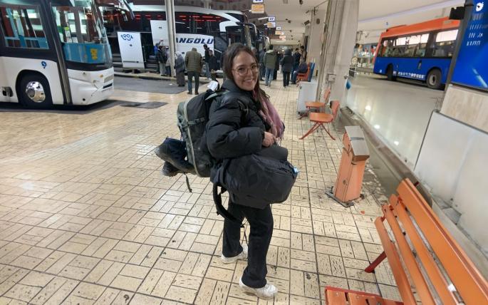 La periodista Marina Ramos empieza su viaje en Madrid